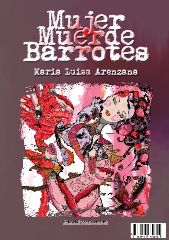 product image mujer muerde barrotes - 0 Portada MMT Matetica - MUJER MUERDE BARROTES. MATÉTICA. MARÍA LUISA ARENZANA